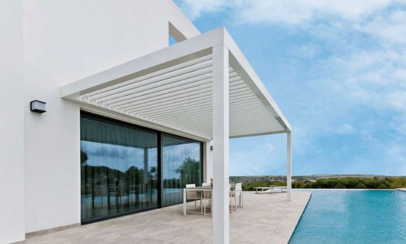 Pergola bioclimatique