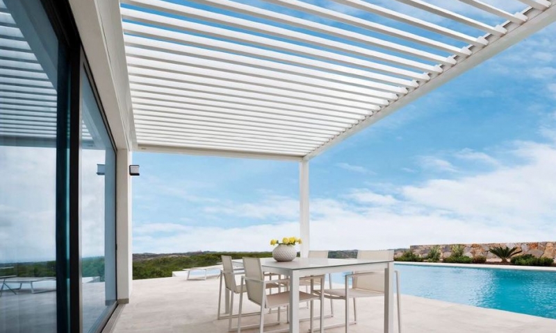 Pergola bioclimatique
